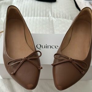 Quince Italian leather flats